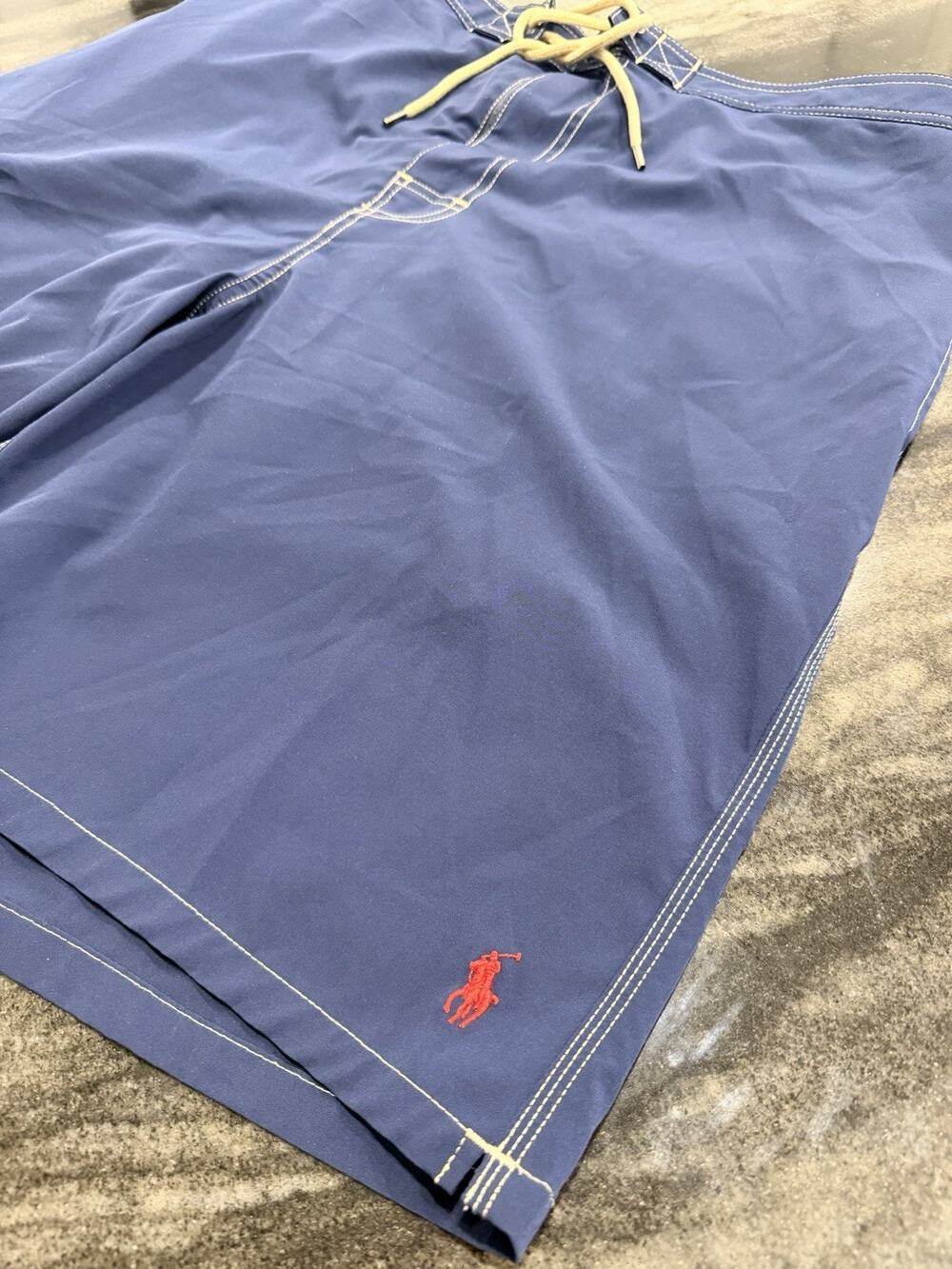 Polo Ralph Lauren lined Swim Trunks Board Shorts LT Large Tall Pony Lined Surf
